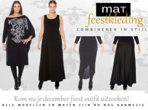 grote maten feestkleding