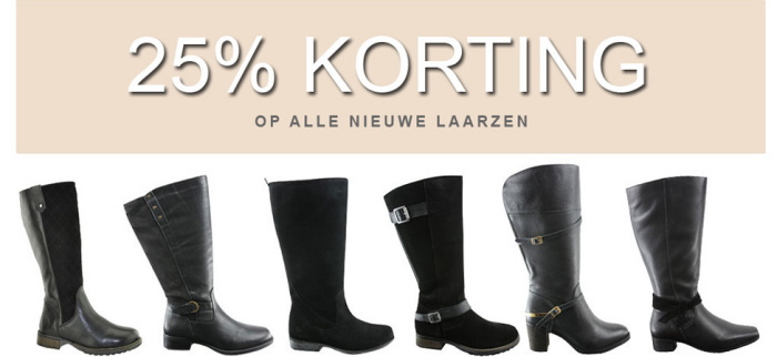 laarzen brede schacht